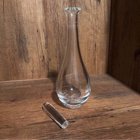 Vintage 1940's Orrefors Vickie Lindstrand Scandinavian Modern Art Glass Decanter - Picture 4 of 6